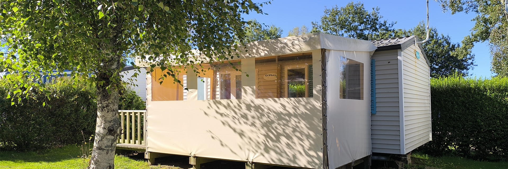 Location mobil-homes confortables dans le Finistère sud