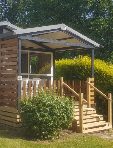 Location chalets en Bretagne au camping A l‘Abri de l’Océan