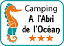 Logo à l’Abri de l’Océan, camping 3 étoiles en Bretagne